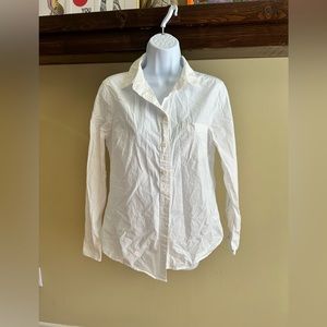 White Jcrew button-down